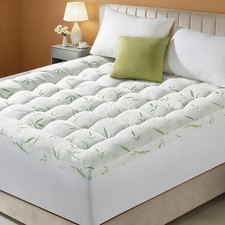 Cooling 3" Mattress Topper California King - Firm Pillow Top for Back Pain