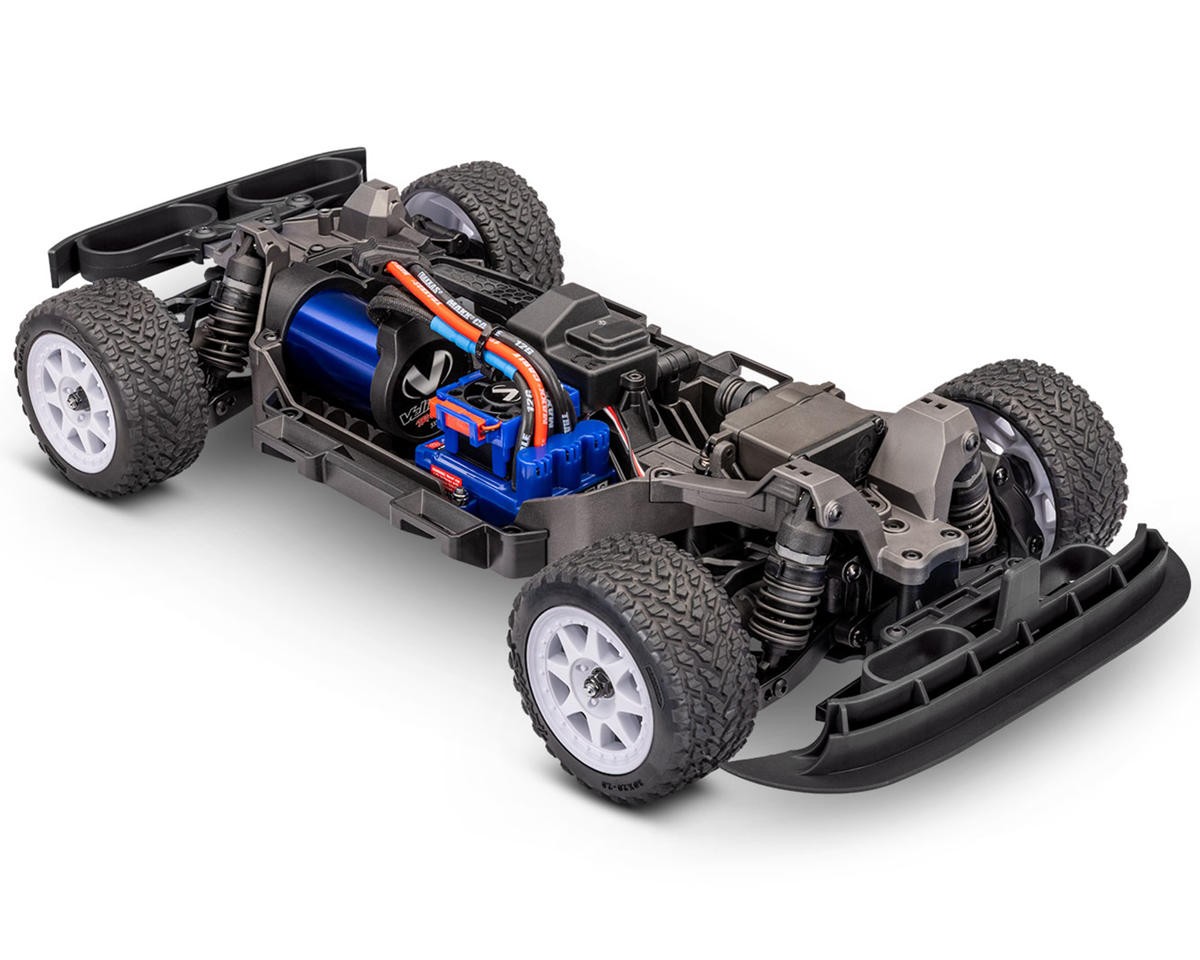 Traxxas Mini Rally Ford RS200 4x4 VXL Brushless 1/16 RTR AWD Rally Car (Grey)