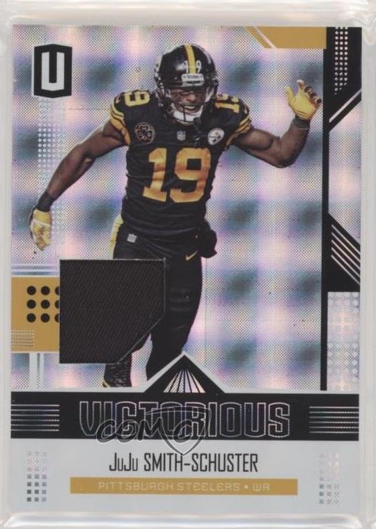 2018 Panini Unparalleled Victorious Memorabilia JuJu Smith-Schuster #VT-JS s3g
