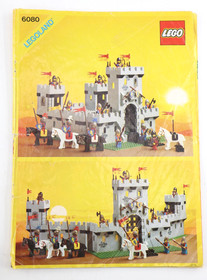 Lego 6080 Kings Castle 6066 Outpost Poster Manual ONLY Lot