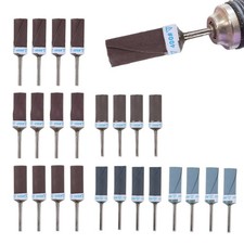 24pcs Sanding Drums for Dremel Rotary Tool, 400-2000 Grit Sanding Bits Kit wi...