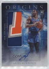 2024 Panini Origins Rookie Jersey Tessellated Ariel Hukporti #RJA-AKK Auto 16wc