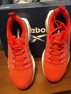 new Woman's Reebok Fusion Flexweave Athletic Work Shoes (Size 7.5  M) orange