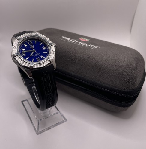 TAG Heuer Blue Dial Quartz Watch - WN1112 - Aquaracer Style