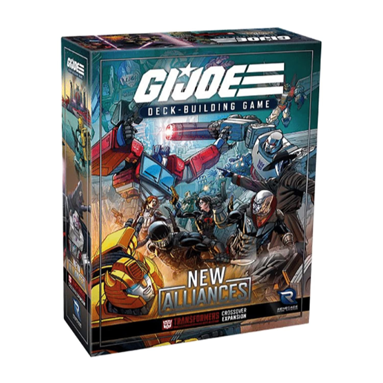 Renegade Game Studios G.I. Joe Deck-Building Game: New Alliances - A Transformer