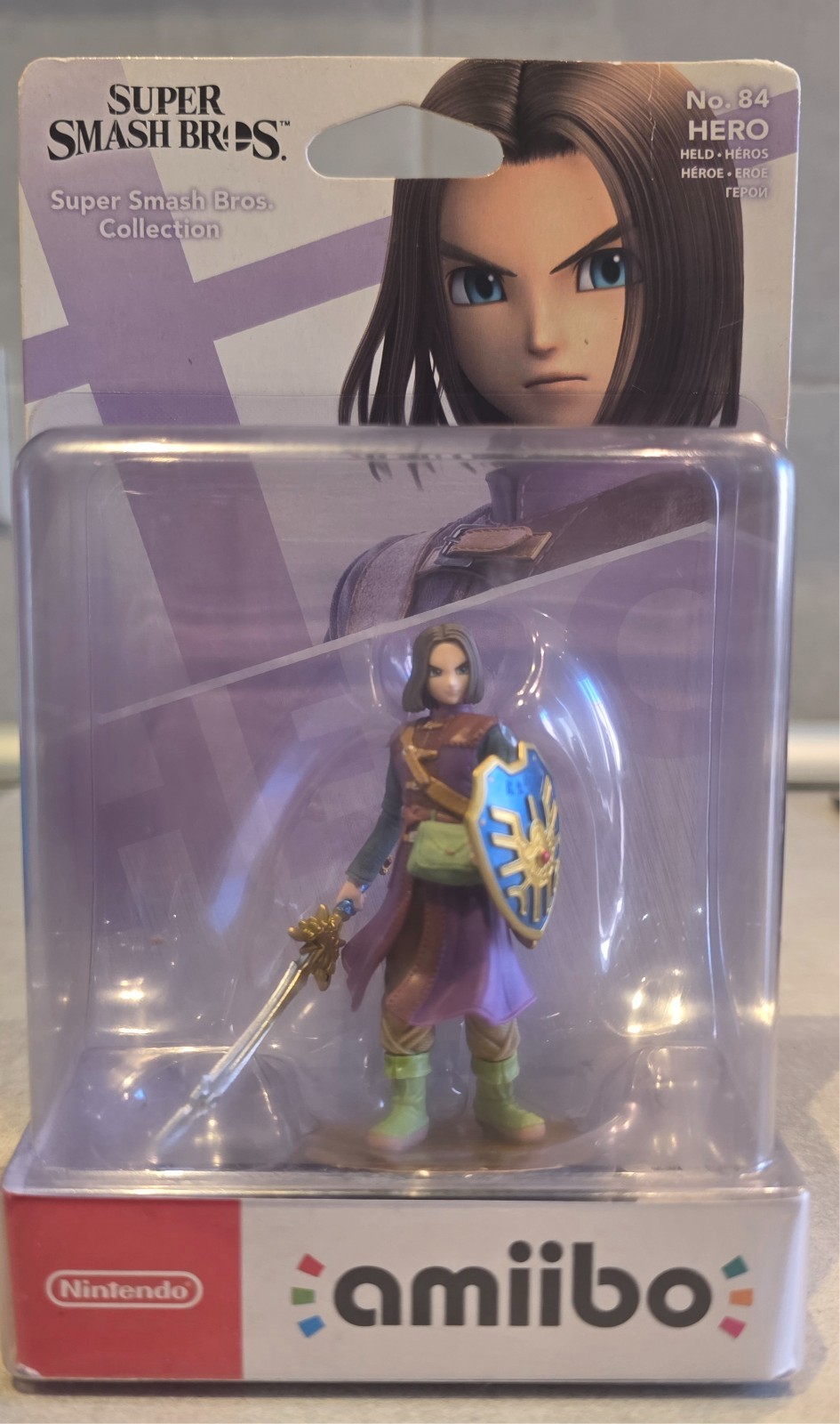 Amiibo Super Smash Bros Hero N°84 figurine Nintendo neuve compatible Switch