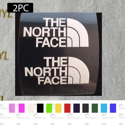 Northface Ready to Apply DIY Made to Order Iron On Custom Vinyl Decal Applique