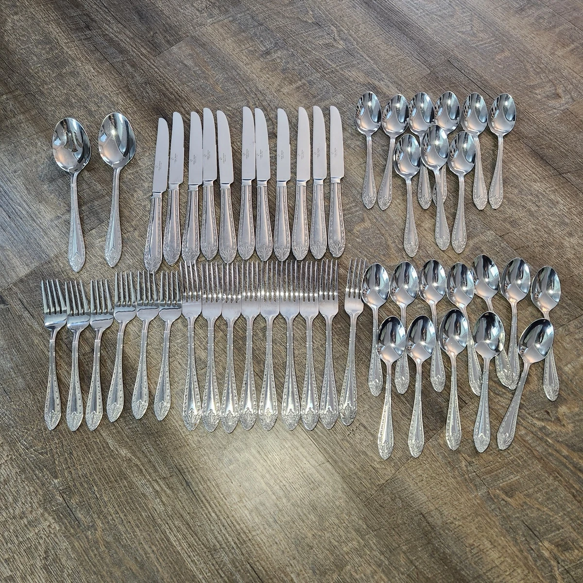 Reed & Barton Set with Serving Piece Flatware Sets for sale | eBay