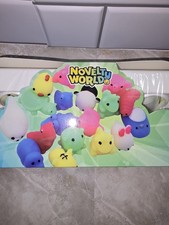 12pc Squishy Egg Surprise Set Novelty World Animal Fidget Toys Stress Relief