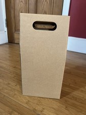 TWO BOTTLE KRAFT WINE GIFT BOX