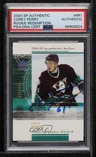 PSA/DNA 2004 SP Authentic 372/399 Corey Perry PSA/DNA Authentic Card & Auto w5p
