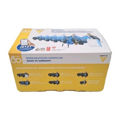 Vortex BWO 155 V ERT Trinkwasserpumpe Zirkulationspumpe Thermostat 433111061