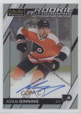 2023-24 O-Pee-Chee Platinum Rookie Auto Rainbow Adam Ginning #R-AG Auto 01lu