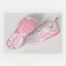 Nike Girl Pink Silver White Mesh Low Top Athletic Sneakers US Size 6.5y 8w