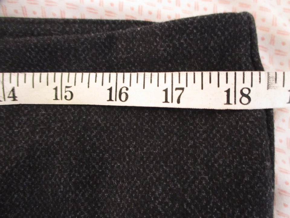 Zac & Rachel Pull On Stretch Pants Women's Size XL Black Gray Tapered Leg - Image 4 of 4
