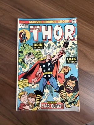The Mighty Thor  223  VF    Hercules  Pluto  Odin  Marvel  1974
