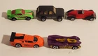 VINTAGE MATTEL HOT WHEELS DIECAST 1:64 SCALE VEHICLES LOT/5 '78 '88 '89 (2) '94