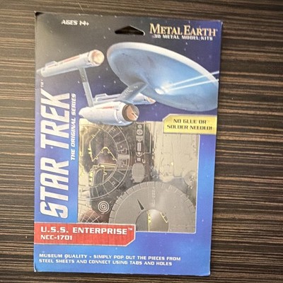 Metal Earth Star Trek U.S.S. Enterprise NCC-1701 Model Kit The Original Series
