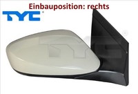 TYC 313-0081 AußEnspiegel Rechts Spiegel AußEn FüR Hyundai