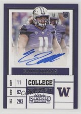 2017 Panini Contenders Draft Picks College Ticket Elijah Qualls #236 Auto 0c2