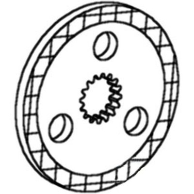973625C2 1702-2018 Brake Disc Fits Case/International Harvester 284