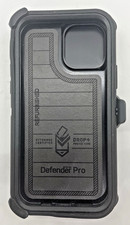 OtterBox Defender Pro Series black iPhone Case for Apple 12 and Pro used