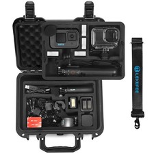Lekufee Waterproof Hard Case Compatible with Gopro Hero 13/12/11/10/9/8, LIT ...