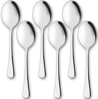 Aoosy ServierlöFfel-Set,Edelstahl LöFfel SuppenlöFfel SalatlöFfel ReislöFfel Ess
