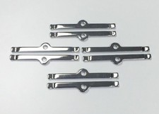 Hot Rod Chrome Valve Cover Hold Down Spreader Bars Fits Chevy Sb Sbc 283-400 Hot Rod Chrome Valve Cover Hold Down Spreader Bars Fits Chevy Sb Sbc 283-400
