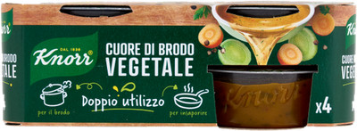 Cuore di brodo verdure Gemüsebrühe Konzentrat 4x28g - Knorr