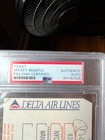 Mickey Mantle autographed airline ticket psa dna