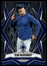 Sean McDermott 2025 Panini Phoenix #42 Bills NFL READ FREE SHIPPING AutographDen