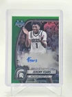 JEREMY FEARS 2024-25 BOWMAN CHROME U GREEN REFRACTOR AUTO /99 #75 MICHIGAN Q0014