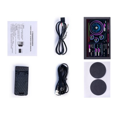 New AIDA64 Type-C Secondary Screen 5inch IPS USB Display CPU GPU RAM HDD Monitor