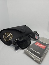 Ray-Ban New Wayfarer RB2132 901/58 Black Polarized Sunglasses 52mm   Authentic