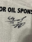TWO AUTOGRAPHS CASTROL EDGE CARD & SB  LIV TOWEL — photo 3
