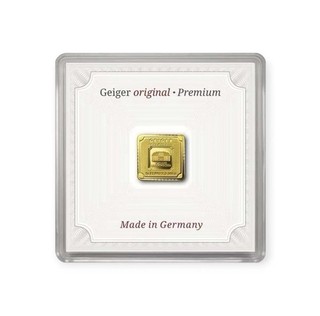 Geiger “Original” 24k .999 Gold Bar 1g
