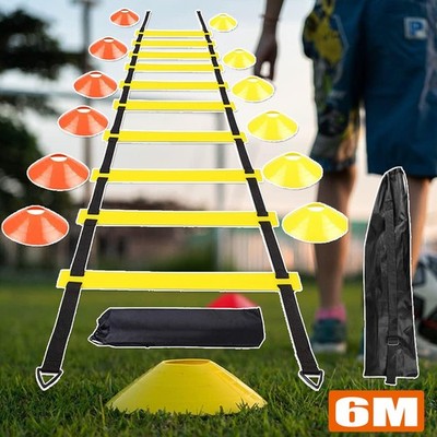 Koordinationsleiter Trainingsleiter Agility Speed Trainingshelfer Leiter Ladder