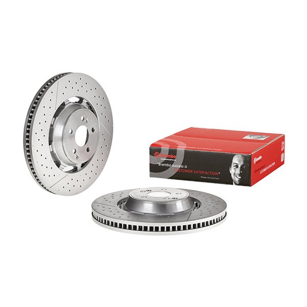 Brake Disc Single Vented Front 390mm 09.B848.33 Brembo 2314210612 2314211812 New - Image 14