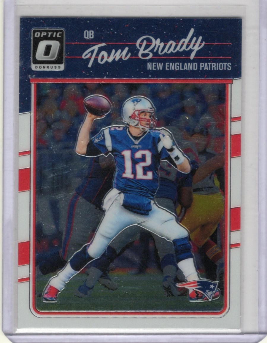 2016 PANINI DONRUSS OPTIC TOM BRADY #62 NEW ENGLAND PATRIOTS