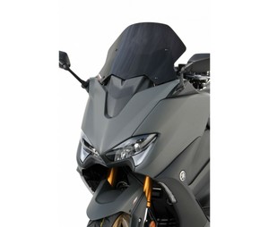 YAMAHA 560 T-MAX- 20/21- BULLE PARE BRISE SAUTE VENT ERMAX SPORT NOIR FONCE  - 03 | eBay
