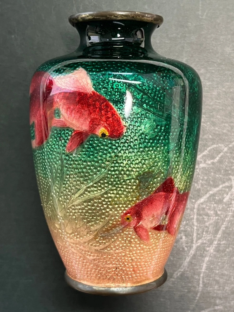 多色古董原始1900-1940 年日本花瓶| eBay