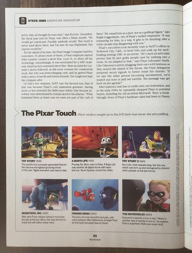 NEWSSTAND STEVE JOBS Apple Computer Newsweek 2011 Commemorative Issue 1955-2011 - Picture 11 of 17
