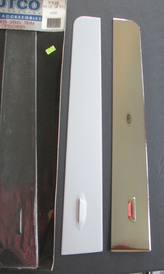 VTG Putco Pillar Post Trim Kit 1988 - 1998 GM Chevy Standard Cab Pickup Truck - Image 4 of 4