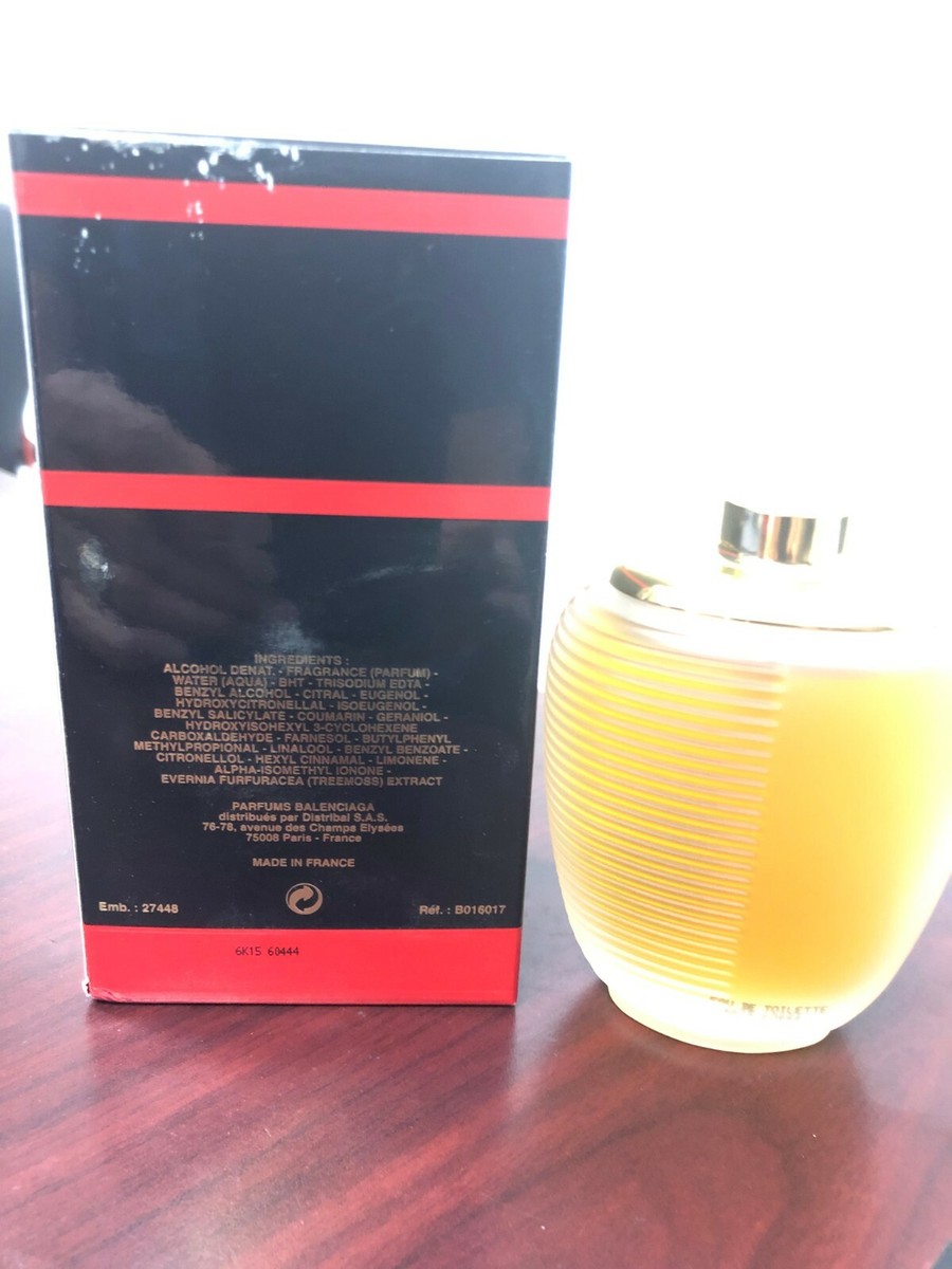 Extrait De Parfum Rumba De Balenciaga空ビン Vintage RUMBA Perfume by BALENCIAGA 100 ml Spray Bottle ORIG