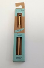 Feel natural Pinceau Eyeliner bambou naturel, pinceau de maquillage /EBMA