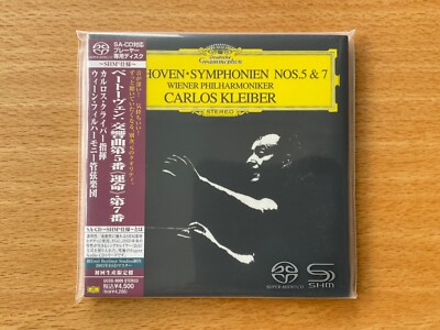 SHM SACD Beethoven - Symphonien Nos. 5 & 7, Wiener P. Kleiber UCGG-9006 NEU MINT