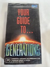 Your Guide To Generations Star Trek VHS Sealed