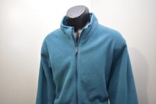 REI CO-OP Outdoos Fleece Jacket Blue Full Zip Hiking Camping Mens Size Large