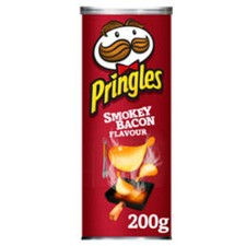Pringles Smoky Bacon Sharing Crisps